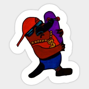 Yo Man! Sticker